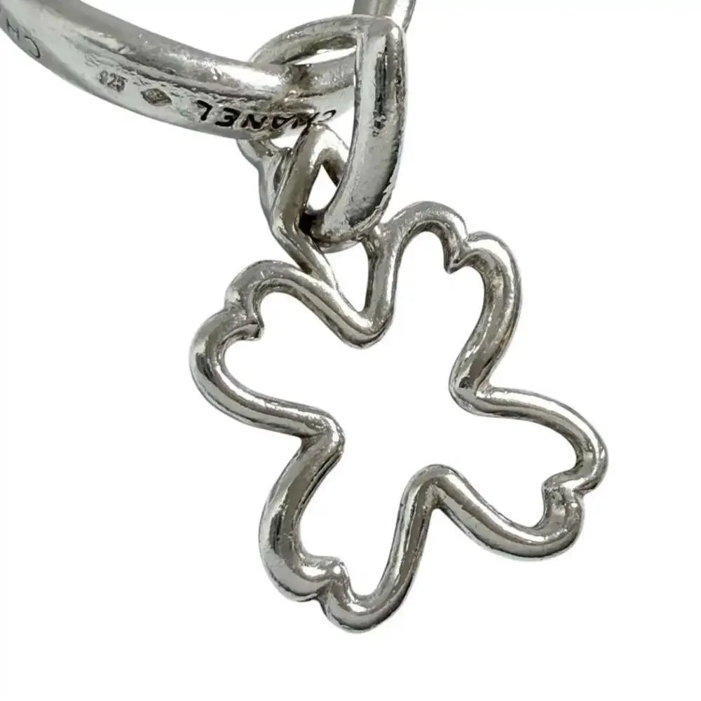 Chanel Clover Ring Sterling Silver #234189C79B - Picture 6 of 9